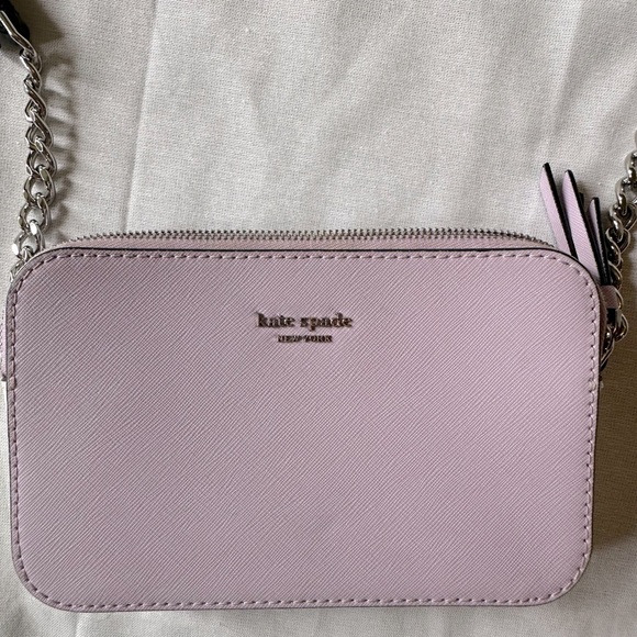Kate Spade purple cross body purse - Picture 3 of 7